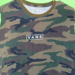 Camouflage Vans streetwear clothes